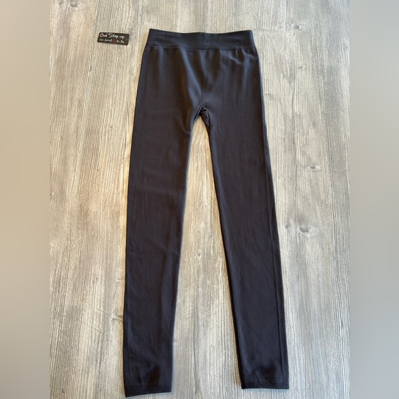 ONE STEP UP One Size Long Soft Leggings Light Fleece Inside=Added Comfort Brown. - Picture 2 of 9